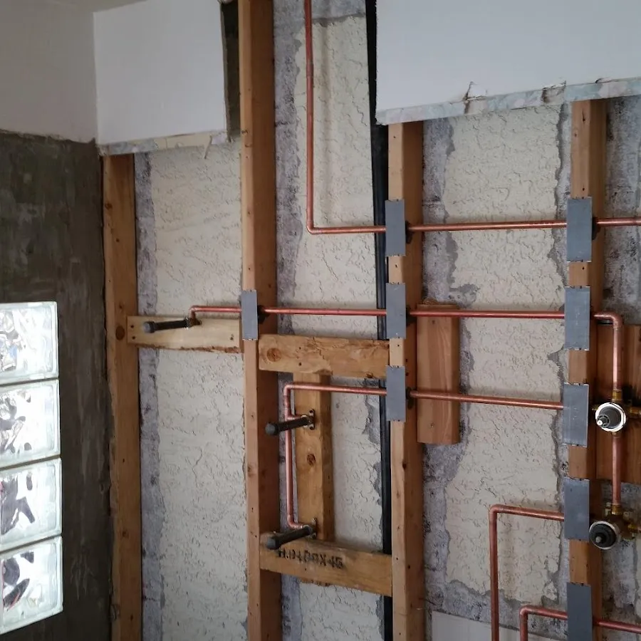Copper pipe installation for Burst Pipe Repair in Napoleon